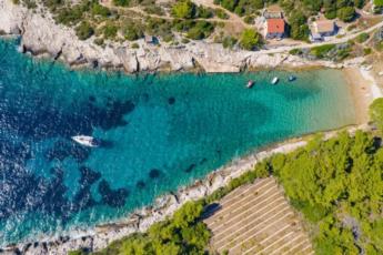  16. Escape to Porat Beach Bisevo Island and visit the blue cave 