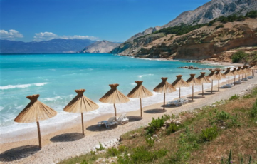 Baska island Krk